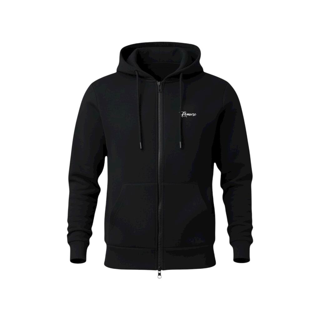 Remorse Black Zipper