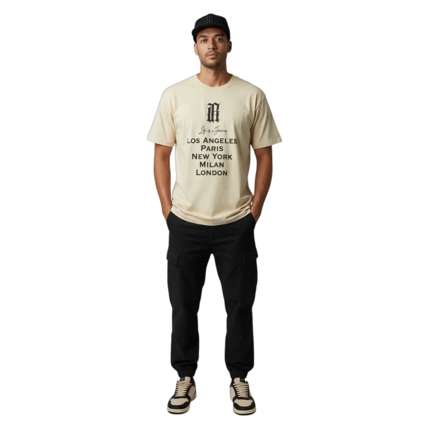 L.I.A.J. Tee Beige